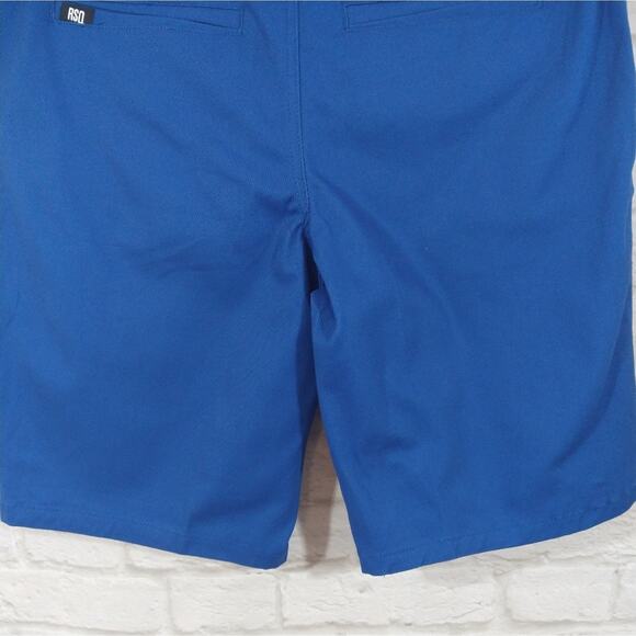 W RSQ Jeans Men's Royal Blue Long Chino at Knee Casual Shorts NWT Waist 29 x 10 - Picture 6 of 8